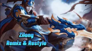 Zilong Spear of Dragon got Remix & Restyle by AI, ejoy... 😎 #zilong #mobilelegends