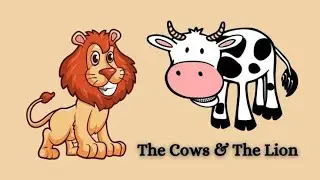 BEST FRIENDSHIP\\ COW AND LION\\YO YO ANIMATIONS