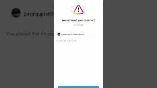 how to fix we removed your comment Instagram / we removed your comment problem fix Instagram 2024