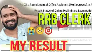 #😭⬆️🎯MY IBPS RRB CLERK RESULT 2024#IBPS RRB OFFICE ASSISTANT RESULT#MY RRB CLERK RESULT#IBPS RRB