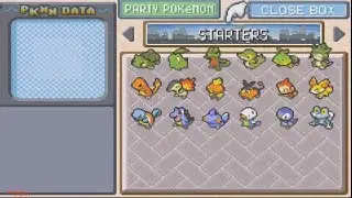 Get All Starters !! Pokemon Theta Emerald