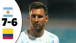 Argentina vs Colombia penalty shootout