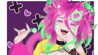 Vtuber PixcatOS SpeedPaint