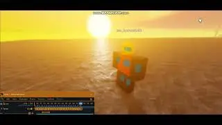 i made an animation of my friend falling and standing for a few seconds in roblox studio