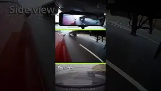 Car Backup camera upgrade with Reverse assist, blind spot side view - Akeeyo mirror dash cam