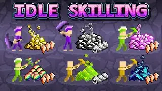 I Played Idle Skilling for 100 Hours and This Happened 🎮