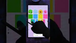 ☘️❄️🌼🌸 emoji color mixing 