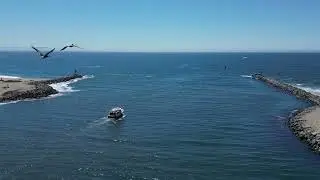 2001 Nordic Tug leaving Moss Landing, C.a. Monterey Bay