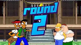 MI MUGEN Request 281 - Pepito & Juan VS Homero & Peter griffin