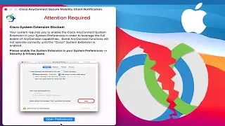Uninstall Cisco AnyConnect from an incompatible macOS