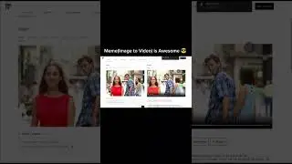 Meme(Image to Video) is awesome 😎 | Check out this #ai #imagetovideo #memes