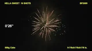 Hella Sweet - Brothers Fireworks - 500 Gram BP2689