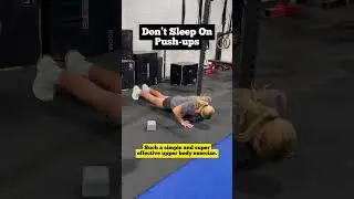 Don’t sleep on push-ups