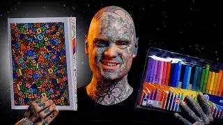 🎨🌈 ASMR 2 hours of COLORING - No talking relaxing ASMR for sleep