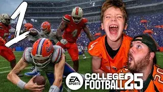 Miami Hurricanes vs Florida Gators Week 1 | College Football 25 Dynasty