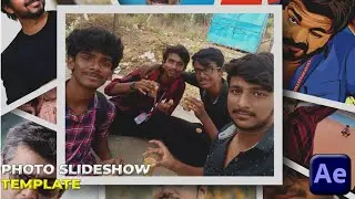 PHOTO FRAME SLIDESHOW AFTER EFFECTS TEMPLATE | NO PLUGINS | AE CC | CELITE.IN