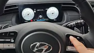 How to change the display on Hyundai Tucson