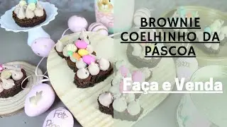 Especial Páscoa | BROWNIE de Coelhinho