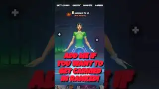 Add me in fortnite to get carried in ranked!🥱💪 