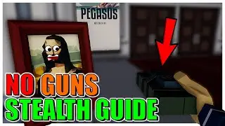 Museum Heist C4 Stealth Guide! NO GUN NEEDED! (One Armed Robber Guides)