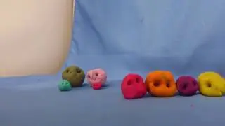 Orbs save the day. Stop motion.