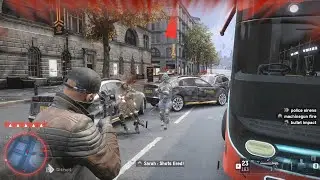 Watch Dogs Legion Aiden Pearce Police Shootout + 5 Star Police Chase Escape
