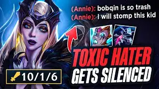 Shutting up toxic hater with the infamous Leblanc Build