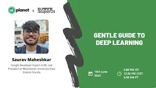 Gentle guide to Deep learning
