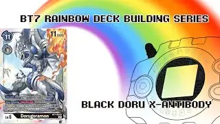 Black Doru X-Antibody | BT7 Rainbow Deck Building Series #1 | Digimon Card Game
