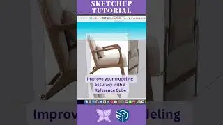 Sketchup and 3D Modeling - Improve your modeling accuracy with a reference cube