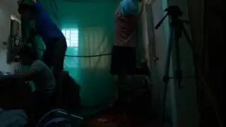 green screen set up