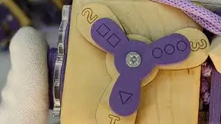 бизикубик модель 3 с замком и  ключами  от biziwood, busy board