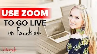 Social Media Training | How To Use Zoom To Broadcast Live On Facebook