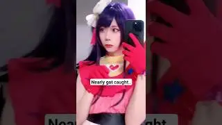 I played that well.. right? Hoshino Ai Cosplay 