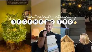 advent calendar chooses my december tbr ✨🎄 | bookmas day 1 