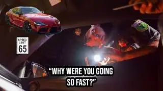 California cop catches me speeding