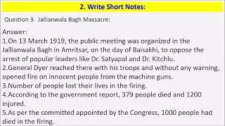 GSEB Solutions Class 9 Social Science Chapter 4 National Movements of India Question 2