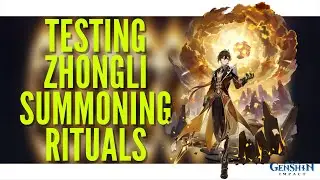 Testing Zhongli Summoning Rituals! | Genshin Impact