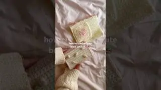 the intro clip from my #crochettutorial 🫶🏼 #crochet your own #diy #book cover! #craft