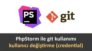How to change git user login in PhpStorm (credential management)