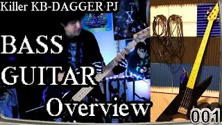 Killer KB-DAGGAR PJ Bass Guitar - Taiji Sawada's Bass Overview