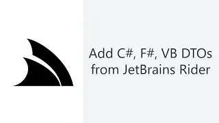 Add Typed C#, TypeScript, F# and VB.NET ServiceStack References from JetBrains Rider