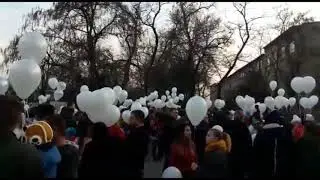 В Шахтах в небо выпустят белые шары в 