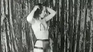 Rene is 'The Toast of Paris' | 1930's Burlesque Dance Tease