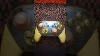 My first custom painted Nintendo Switch Pro controller