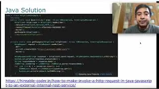 How to invoke Http endpoints in Java & Javascript ?