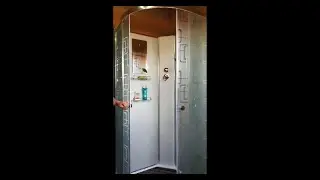 Душевая кабина Deto EM 1590 N  Процесс сборки + обзор кабины