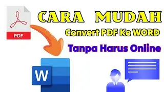 Easy way to convert PDF to Word without having to go online
