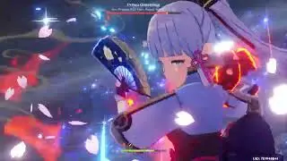 What my Kamisatu Ayaka C1 Can do as Sub DPS (Burst) !! Genshin Impact