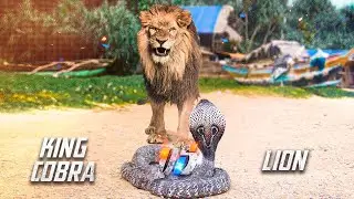 Can This Snake Take Down a Full-Sized Lion?